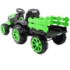 WIELKI TRAKTOR NA AKUMULATOR Z PRZYCZEPĄ 