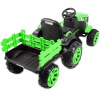 WIELKI TRAKTOR NA AKUMULATOR Z PRZYCZEPĄ 