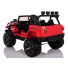MEGA JEEP 4X4 Z REDUKTOREM NAPĘDU  EXCLUSIVE, WOLNY START,MIĘKKIE KOŁA, 2x12V 10 Ah/WXE1688