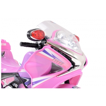 MOTOR  ŚCIGACZ SUPERSTAR NEW DESIGN, DŹWIĘKI, ŚWIATŁA/WXE358D