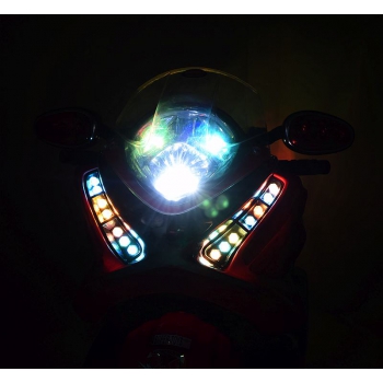 MOTOR  ŚCIGACZ SUPERSTAR NEW DESIGN, DŹWIĘKI, ŚWIATŁA/WXE358D