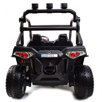 MEGA BUGGY UTV DLA 2 DZIECI, 4 SILNIKI, MIĘKKIE SIEDZENIE, MIĘKKIE KOŁA/7988-HIGH