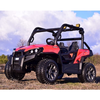 MEGA BUGGY UTV DLA 2 DZIECI, 4 SILNIKI, MIĘKKIE SIEDZENIE, MIĘKKIE KOŁA/7988-HIGH