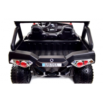 MEGA BUGGY UTV DLA 2 DZIECI, 4 SILNIKI, MIĘKKIE SIEDZENIE, MIĘKKIE KOŁA/7988-HIGH