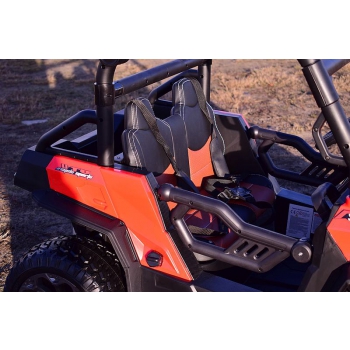 MEGA BUGGY UTV DLA 2 DZIECI, 4 SILNIKI, MIĘKKIE SIEDZENIE, MIĘKKIE KOŁA/7988-HIGH