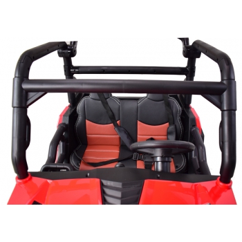 MEGA BUGGY UTV DLA 2 DZIECI, 4 SILNIKI, MIĘKKIE SIEDZENIE, MIĘKKIE KOŁA/7988-HIGH