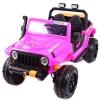 MEGA JEEP 4 SPEED  DLA DZIECKA I DLA RODZICA  4x4, DO 100 kg - STEROWANIE TELEFONEM, WALIZKA - HIT/XB1118