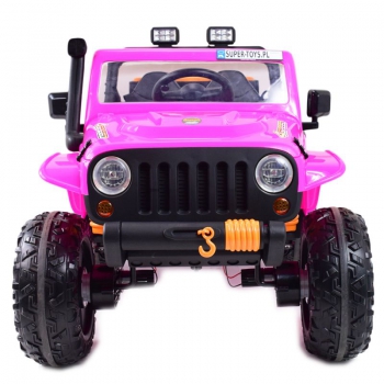 MEGA JEEP 4 SPEED  DLA DZIECKA I DLA RODZICA  4x4, DO 100 kg - STEROWANIE TELEFONEM, WALIZKA - HIT/XB1118