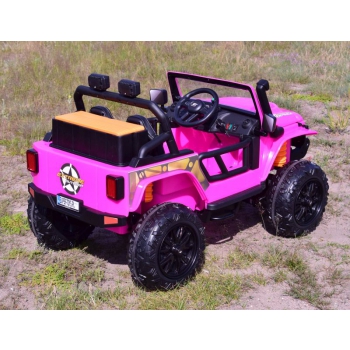 MEGA JEEP 4 SPEED  DLA DZIECKA I DLA RODZICA  4x4, DO 100 kg - STEROWANIE TELEFONEM, WALIZKA - HIT/XB1118