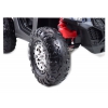 MEGA BUGGY UTV POLICJA TURBO R FOX DLA 2 DZIECI 4X200 W, 24V, SUPER MOC, WSPOMAGANIE/XB2118