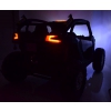 MEGA BUGGY UTV POLICJA TURBO R FOX DLA 2 DZIECI 4X200 W, 24V, SUPER MOC, WSPOMAGANIE/XB2118