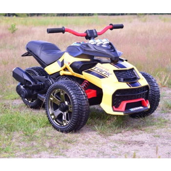 MEGA MOCNY MOTOR 3 KOŁOWY LAND 33, AMORTYZATORY, MIĘKKIE KOŁA/XB3118
