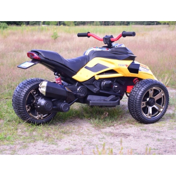 MEGA MOCNY MOTOR 3 KOŁOWY LAND 33, AMORTYZATORY, MIĘKKIE KOŁA/XB3118