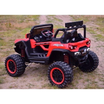 MEGA AUTO CFORCE 4X4 , METALOWE AMORTYZATORY, FUNKCJA BUJANIA, KLIMATYZACJA MIĘKKIE KOŁA EVA, MIĘKKIE SIEDZENIE FULL OPCJA /XJL588