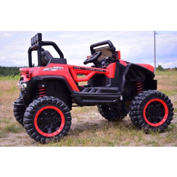 MEGA AUTO CFORCE 4X4 , METALOWE AMORTYZATORY, FUNKCJA BUJANIA, KLIMATYZACJA MIĘKKIE KOŁA EVA, MIĘKKIE SIEDZENIE FULL OPCJA /XJL588