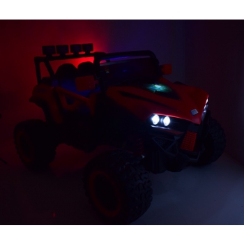MEGA AUTO CFORCE 4X4 , METALOWE AMORTYZATORY, FUNKCJA BUJANIA, KLIMATYZACJA MIĘKKIE KOŁA EVA, MIĘKKIE SIEDZENIE FULL OPCJA /XJL588