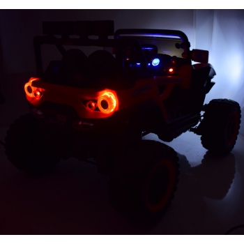MEGA AUTO CFORCE 4X4 , METALOWE AMORTYZATORY, FUNKCJA BUJANIA, KLIMATYZACJA MIĘKKIE KOŁA EVA, MIĘKKIE SIEDZENIE FULL OPCJA /XJL588