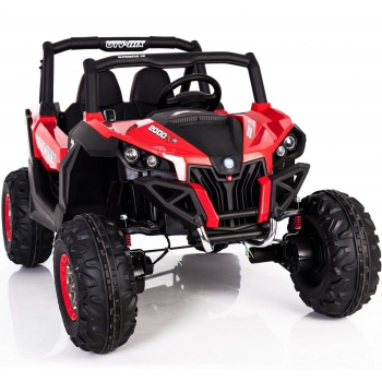 MEGA AUTO BUGGI 4X4 , PANEL , MIĘKKIE KOŁA EVA, MIĘKKIE SIEDZENIE FULL OPCJA 2X 12V/XMX603
