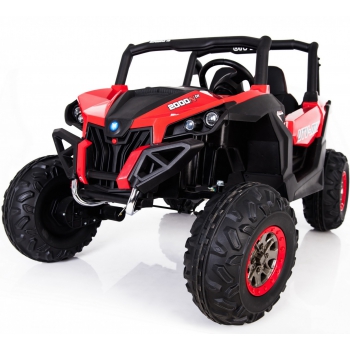 MEGA AUTO BUGGI 4X4 , PANEL , MIĘKKIE KOŁA EVA, MIĘKKIE SIEDZENIE FULL OPCJA 2X 12V/XMX603