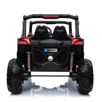 MEGA AUTO BUGGI 4X4 , PANEL , MIĘKKIE KOŁA EVA, MIĘKKIE SIEDZENIE FULL OPCJA 2X 12V, LAKIER/XMX603