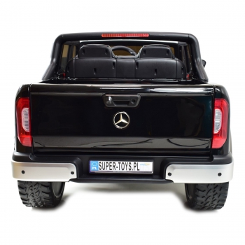 MERCEDES X LICENCJA, -  4X4 , 2x12V  PANEL MP4, MIĘKKIE KOŁA EVA, MIĘKKIE SIEDZENIE, LAKIER POLEROWANY, FULL OPCJA/XMX606