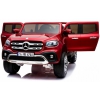 MERCEDES X LICENCJA, 4X4, 2x12V  PANEL MP4, 5 PUNKTOWE PASY, MIĘKKIE KOŁA EVA, MIĘKKIE SIEDZENIE, LAKIER POLEROWANY, FULL OPCJA/XMX606
