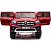 MERCEDES X LICENCJA, 4X4, 2x12V  PANEL MP4, 5 PUNKTOWE PASY, MIĘKKIE KOŁA EVA, MIĘKKIE SIEDZENIE, LAKIER POLEROWANY, FULL OPCJA/XMX606