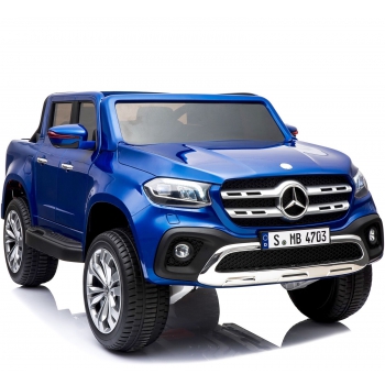 MERCEDES X LICENCJA, -  4X4 , 2x12V  PANEL MP4, MIĘKKIE KOŁA EVA, MIĘKKIE SIEDZENIE, LAKIER POLEROWANY, FUNKCJA BUJANIA FULL OPCJA/XMX606