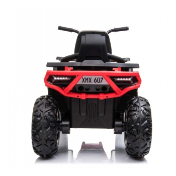 MEGA WIELKI QUAD, AMORTYZATORY, MIĘKKIE KOŁA, PILOT, WOLNY START, 4x4 /XMX607