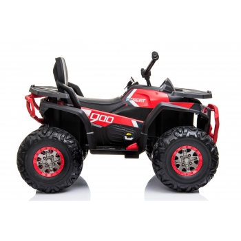 MEGA WIELKI QUAD, AMORTYZATORY, MIĘKKIE KOŁA, PILOT, WOLNY START, 4x4 /XMX607