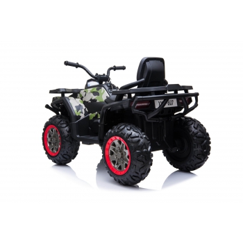 MEGA WIELKI QUAD, AMORTYZATORY, MIĘKKIE KOŁA, PILOT, WOLNY START, /XMX607