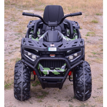 MEGA WIELKI QUAD, AMORTYZATORY, MIĘKKIE KOŁA, PILOT, WOLNY START, /XMX607