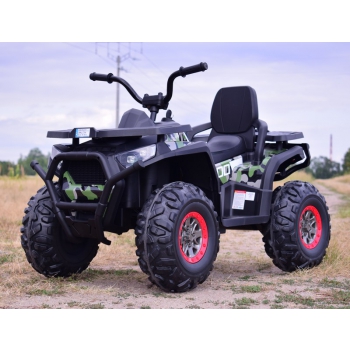 MEGA WIELKI QUAD, AMORTYZATORY, MIĘKKIE KOŁA, PILOT, WOLNY START, /XMX607