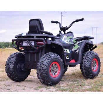 MEGA WIELKI QUAD, AMORTYZATORY, MIĘKKIE KOŁA, PILOT, WOLNY START, /XMX607