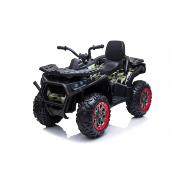 MEGA WIELKI QUAD, AMORTYZATORY, MIĘKKIE KOŁA, PILOT, WOLNY START, /XMX607
