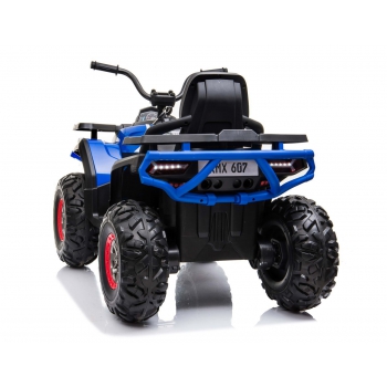 MEGA WIELKI QUAD, AMORTYZATORY, MIĘKKIE KOŁA, PILOT, WOLNY START, /XMX607