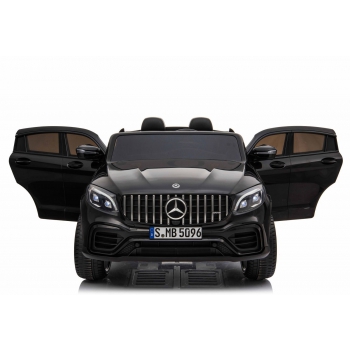 MERCEDES GLC 63S LICENCJA, 4X4, 2x12V, MIĘKKIE KOŁA EVA, MIĘKKIE SIEDZENIE, WALIZKA, FULL OPCJA/XMX608