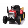 SUPER TRAKTOR BLOW - NA AKUMULATOR Z PRZYCZEPĄ, MIĘKKIE KOŁA, MIEKKIE SIEDZENIE, PILOT/XMX611
