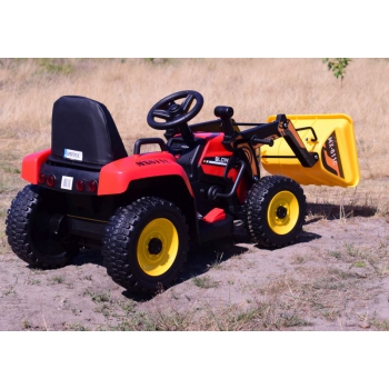 SUPER TRAKTOR BLOW - NA AKUMULATOR Z ŁYŻKĄ, MIĘKKIE KOŁA, MIEKKIE SIEDZENIE, PILOT/XMX611-DIGGER