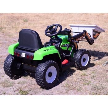 SUPER TRAKTOR BLOW - NA AKUMULATOR Z ŁYŻKĄ, MIĘKKIE KOŁA, MIEKKIE SIEDZENIE, PILOT/XMX611-DIGGER