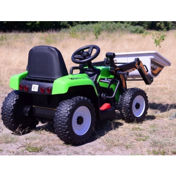 SUPER TRAKTOR BLOW - NA AKUMULATOR Z ŁYŻKĄ, MIĘKKIE KOŁA, MIEKKIE SIEDZENIE, PILOT/XMX611-DIGGER