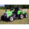 SUPER TRAKTOR BLOW - NA AKUMULATOR Z PRZYCZEPĄ, MIĘKKIE KOŁA, MIEKKIE SIEDZENIE, PILOT/XMX611