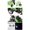 SUPER TRAKTOR BLOW - NA AKUMULATOR Z PRZYCZEPĄ, MIĘKKIE KOŁA, MIEKKIE SIEDZENIE, PILOT/XMX611