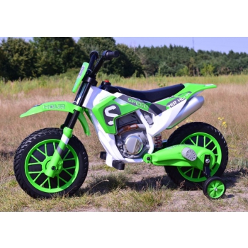 MEGA MOTOR ENDURO - MIĘKKIE KOŁA, AMORTYZATOR, 12V, WALIZKA SUPER JAKOŚĆ/XMX616