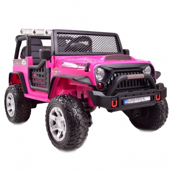 WIELKI DZIP 4X4  ROUGH SPEED, FUNKCJA BUJANIA, WALIZKA, RADIO FM, MIĘKKIE KOŁA/XMX-617