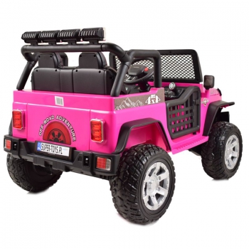 WIELKI DZIP 4X4  ROUGH SPEED, FUNKCJA BUJANIA, WALIZKA, RADIO FM, MIĘKKIE KOŁA/XMX-617