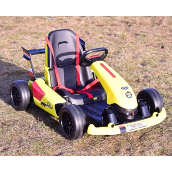 SZYBKI GOKART NA AKUMULATOR 12 V, CZUJNIK ANTYKOLIZYJNY/XMX-619