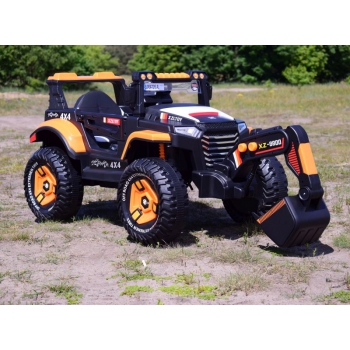 WIELKI JEEP, KOPARKA NA AKUMULATOR 4X4 Z PILOTEM/XZ-1158