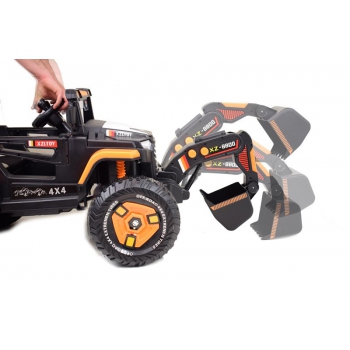 WIELKI JEEP, KOPARKA NA AKUMULATOR 4X4 Z PILOTEM/XZ-1158