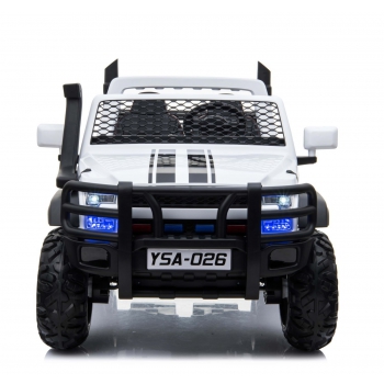 MEGA DZIP 4X4, MIĘKKIE KOŁA EVA, MIĘKKIE SIEDZENIE, PANEL, FULL OPCJA 2x12V /YSA026